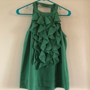 Ruffle tank